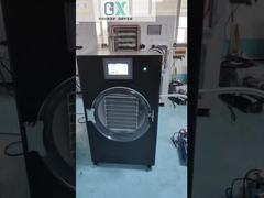 Περιοχή θερμοκρασίας -50C έως 50C Μηχανή στεγνωτήρα κατάψυξης τροφίμων για το σπίτι με έλεγχο PLC