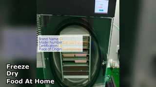 Το Home Freeze dryer διατηρεί τα τρόφιμα μακράς διαρκείας