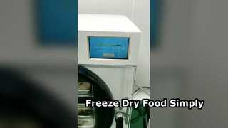 Το Home Freeze dryer συντηρεί τα τρόφιμα απλά