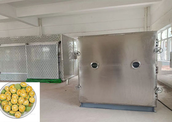 100Kg τροφίμων λαχανικών Freeze Dryer Bitzer μονάδα ψύξης ενεργή