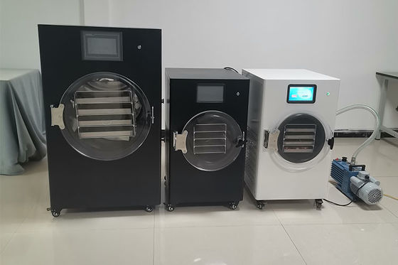 Ηλεκτρονική οθόνη αφής LCD Ατμοσφαιρική στεγνωτήρα κατάψυξης με χωρητικότητα 8-10kg/παρτίδα