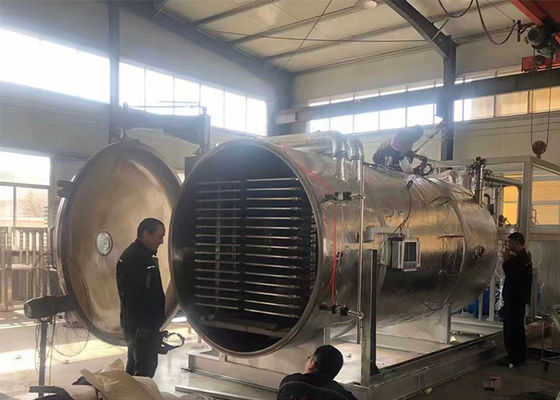Αυτοματοποιημένο βιομηχανικό εξοπλισμό ψύξης-ξήρανσης 300 kg/παρτίδα