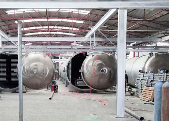 18-24 ώρες Ατμοσφαιρικό Lyo Freeze Dryer 100KG/παρτίδα