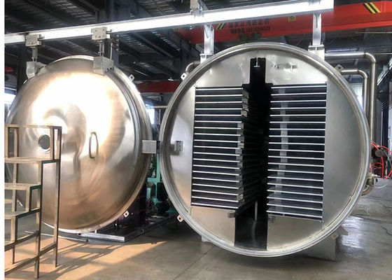 100 kg/παρτίδα Φαρμακευτική συσκευή στεγνώσεως κατά ψύξη Μεγάλο εξοπλισμό στεγνώσεως κατά ψύξη υπό κενό