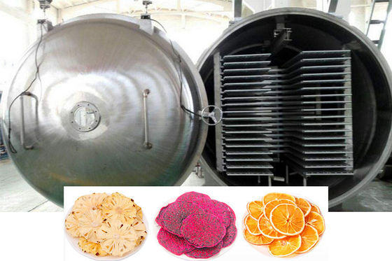 100-200kg Λυοφιλιστήριος στεγνωτήρας κατάψυξης PLC Ελέγχος Ηλεκτρική θέρμανση