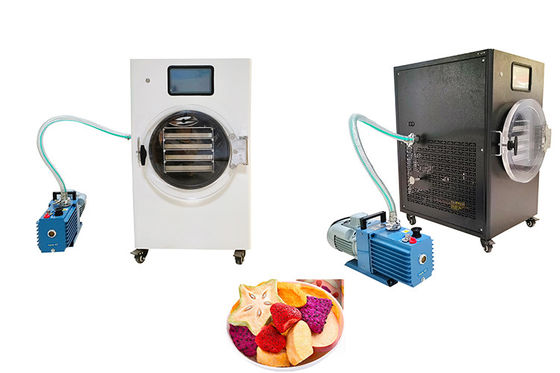 Ελέγχος PLC 10Kg Οικιακό στεγνωτήρα κατάψυξης Μεσαίο εύρος θερμοκρασίας -50C έως 50C
