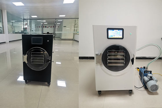 Περιοχή θερμοκρασίας -50C έως 50C Μηχανή στεγνωτήρα κατάψυξης τροφίμων για το σπίτι με έλεγχο PLC