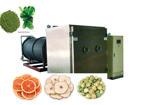 300Kg Μεγάλο Τροφίμων Λαχανικών Freeze στεγνωτήρας τηλεχειριστή