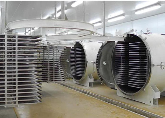 Ελέγχου PLC στεγνωτήρας κατάψυξης Φαρμακευτική βιομηχανία 500Kg/παρτίδα