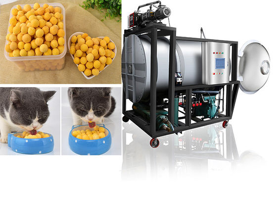 400kg χωρητικότητα Βιομηχανική μηχανή στεγνωτήρα κατάψυξης Bitzer ψύξη
