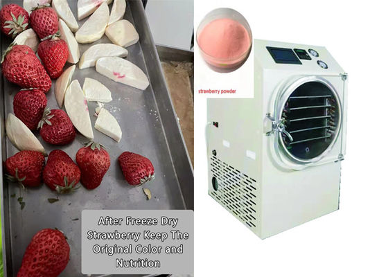 Ελεγχόμενο από PLC οικιακό στεγνωτήρα ψύξης τροφίμων 6Kg 10Kg Μέσα μέγεθος