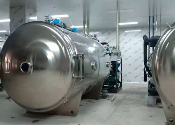 200 kg/παρτίδα Μηχανή βιομηχανικής κατάψυξης ξηρών φρούτων Ηλεκτρική θέρμανση