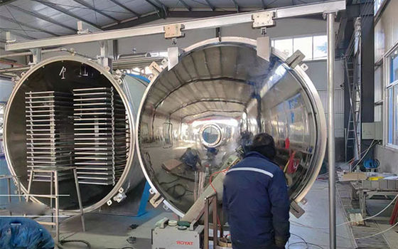Προσαρμοσμένο υγρά ψύξης στεγνωτήρα τροφίμων Μεγάλο εμπορικό λυοφιλεστή