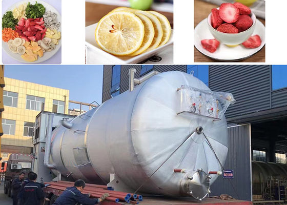 300Kg 1000Kg Βιομηχανικό στεγνωτήρα κατάψυξης