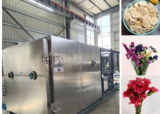 Απομακρυσμένο έλεγχο Τροφίμων Vacuum Freeze Dryer Machine Για διάφορες εφαρμογές