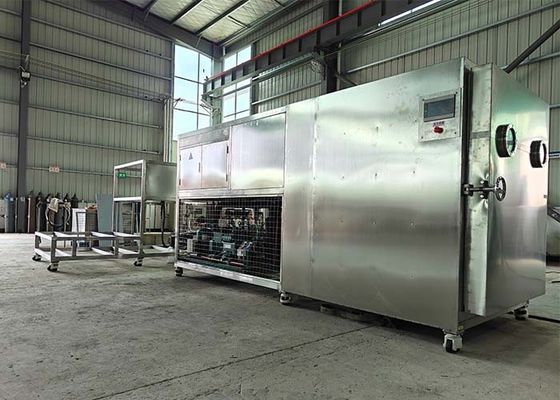Θερμοκρασία -50C- 80C PLC οθόνη αφής Freeze στεγνωτήρα φρούτων