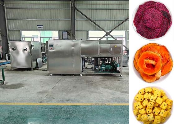 Ελεγχόμενο από PLC έξυπνο μηχάνημα κατάψυξης και στεγνώσεως φρούτων