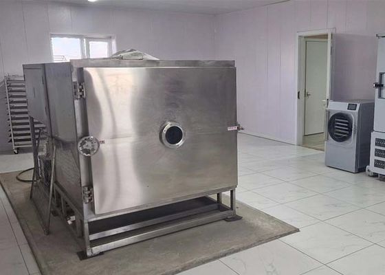 300kg/παρτίδα Τροφίμων Ατμοσφαιρικό στεγνωτήρα κατάψυξης Τελική λύση Υψηλή απόδοση στεγνώσεως