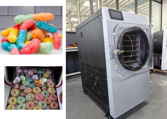 Χαμηλό επίπεδο θορύβου Σπίτι Τροφίμων Freeze στεγνωτήρα από ανοξείδωτο χάλυβα Ελαφρύ σχεδιασμό