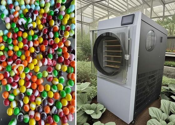 Εμπορικά επαγγελματικά μηχανή λυοφιλιωτή για την κατάψυξη φρούτων λαχανικών γλυκών