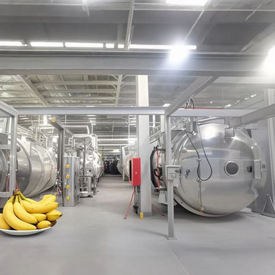 Βιομηχανική Μονάδα Λυοφιλοποίησης 500kg από ανοξείδωτο χάλυβα με πιστοποίηση CE