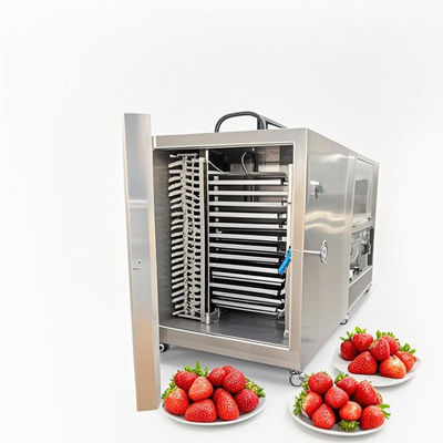 50kg εμπορικό στεγνωτήρα κατάψυξης Βιομηχανικός λυοφιλευτής για καφέ / λαχανικά / φρούτα / γλυκά