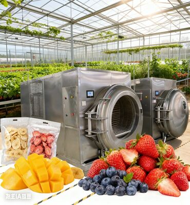 Μεγάλο μοντέλο: Βιομηχανικό στεγνωτήρα κατάψυξης.