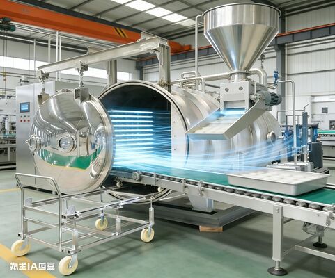 Βιομηχανικός Κρυοξήραντης, χωρητικότητας 200KG. Επεξεργασία χύδην συστατικών, φαρμακευτικών προϊόντων & premium τροφίμων αποτελεσματικά