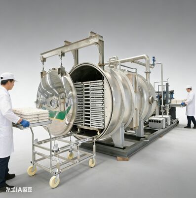 Από την εμπορική κουζίνα μέχρι την παγκόσμια αγορά. Οι συσκευές ψύξης στεγνώσεων μεγάλης χωρητικότητας 200KG επεξεργάζονται χονδρικά φρούτα, βότανα και πλήρη γεύματα διατηρώντας το 98% των θρεπτικών συστατικών για 25 χρόνια ζωής.