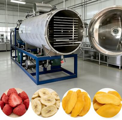 Μηχανή στεγνωτήρα κατάψυξης από ανοξείδωτο χάλυβα με σύστημα ψύξης νερού ιδανική για εργαστηριακές και βιομηχανικές εφαρμογές