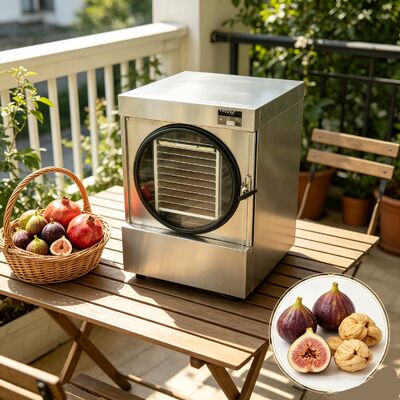 Περιοχή θερμοκρασίας -50 °C έως +90 °C Οικιακό στεγνωτήρα κατάψυξης με οθόνη LCD Κατάλληλο για συντήρηση τροφίμων και εργαστηρίου