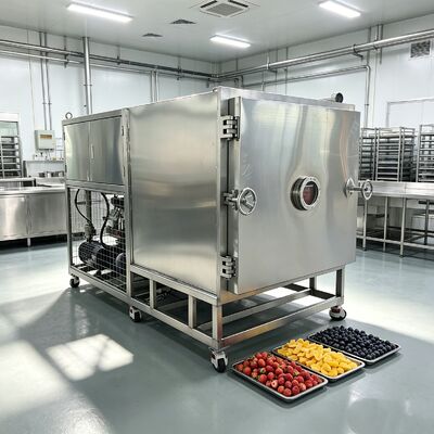 Ελεγχόμενο από PLC αποξηρατήρας κατάψυξης λαχανικών 1600Kg Μηχανή μεγάλης χωρητικότητας Ιδανική για εμπορικές διαδικασίες διατήρησης λαχανικών