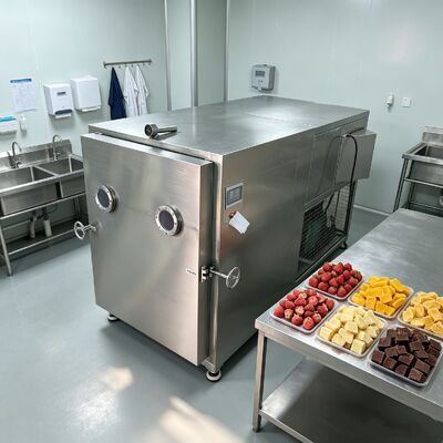 Μέγεθος δίσκου 1280 600 30mm Φυτικό στεγνωτήρα κατάψυξης ιδανική επιλογή για ξήρανση λαχανικών κατανάλωση ενέργειας 10KwH ενεργειακό σύστημα